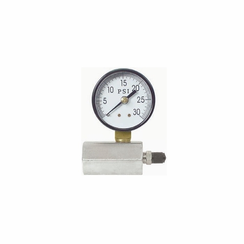 Uniweld Tgh 3/4 Inch  Gas Test Gauge W/Air Valve Only, Side Mount Upc 41151