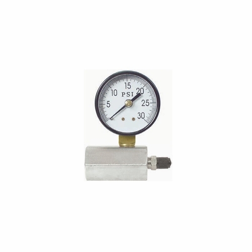 UNIWELD TGH100 3/4 inch  GAS TEST GAUGE, 100 PSI, SIDE MOUNT UPC 41152
