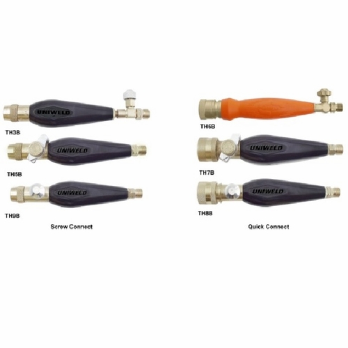 Uniweld Th3B Gas/Air Handle, Rear Valve - Screw Connect Upc 43101