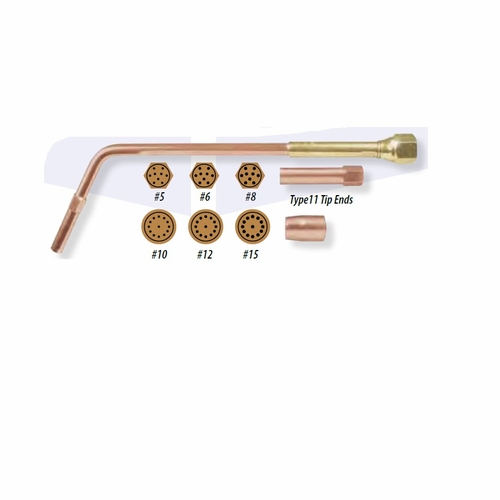 UNIWELD TYPE11-15  / UPC 31006 Oxyacetylene Complete Heating Tip number 15  MINIMUM ORDER 1