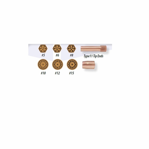 UNIWELD TYPE11TE-12 / UPC 31025 Oxyacetylene Tip End Only number 12 MINIMUM ORDER 1