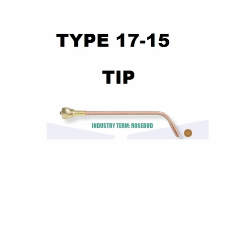 UNIWELD TYPE17-15 / UPC 31170 Oxyacetylene/Hydrogen/MAP//Pro™/Propane/Natural Gas Complete Heating T