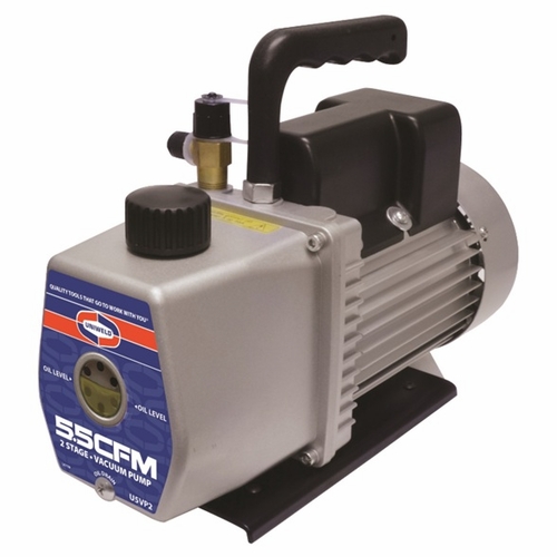 UNIWELD U5VP2 UNIWELD VACUUM PUMP, 5.5 CFM-1/2 HP 2-STAGE, DUAL 110/220V, 50/60 HZ