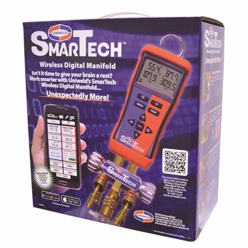 UNIWELD USMAN5 SMARTECH DIGITAL WIRELESS MANIFOLD WITH 5 FT. FAST-FLO HOSE SET