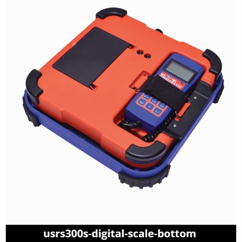 UNIWELD USRS330S SMARTECH REFRIGERANT SCALE, 330 LB. CAPACITY, PROGRAMABLE BUILT-IN SOLENOID VALVE