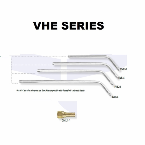 UNIWELD VHE28 / UPC 31432 O2/Fuel/Gas Only Tip Elbow 28 inch MINIMUM ORDER 1