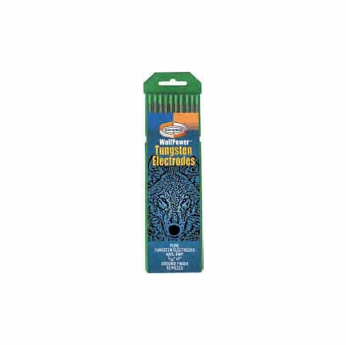 UNIWELD WEDH9 / UPC  Pure Tungsten 1/8 inch  x 7 inch  Pkg 10 MINIMUM ORDER 1