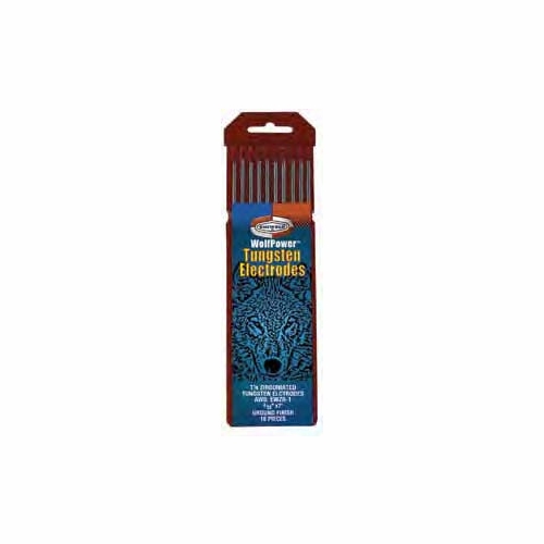 UNIWELD WIDH9-Q / UPC Zirconieated Tungsten 1/8 inch x 7 inch Pkg 10 MINIMUM ORDER 1
