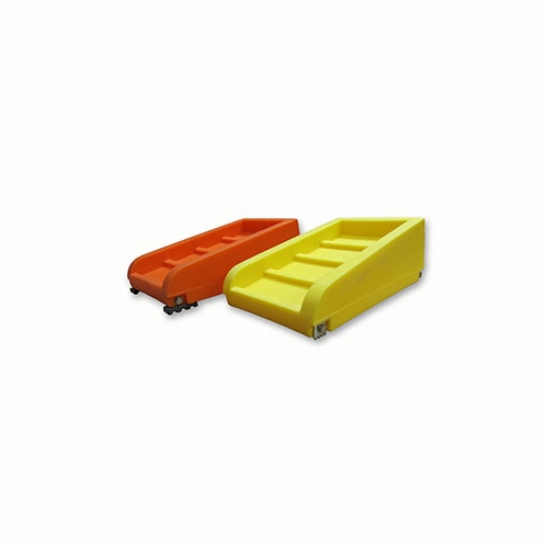 Uteck 55429P-R Universal Yellow Ladder Wedge With Rubber Bumpers (Wide) 1 Ea Ladder Wedge