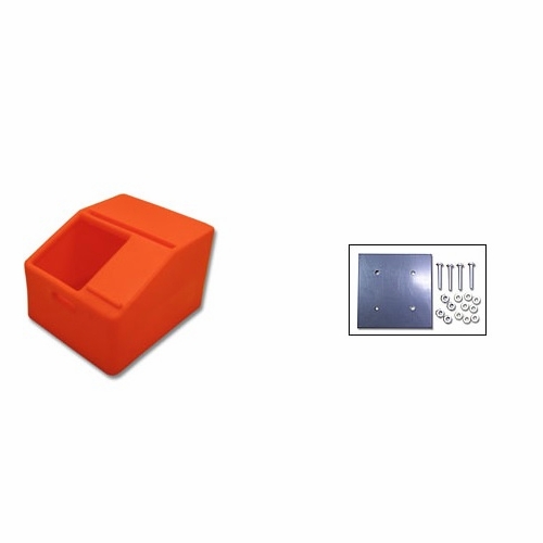 UTECK 55430-A-OR inch P inch Seat w/ Tool Base - Orange 1 ea Splicing Seats