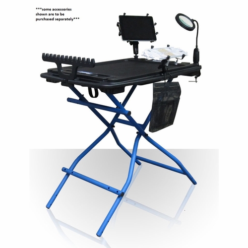 Uteck 55701 Fiber Optic Splicing Workstation, Includes Floor Stand And Two Stand-Off Props With Adju