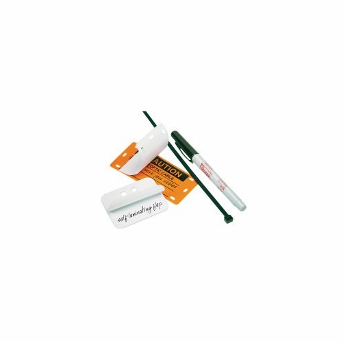 WILLIAM GP-TAG-KIT WRITE ON CABLETAG KIT 2 inch X2.5 INCL. TAGS, CABLE TIES & SHARPIE PEN PK OF 100