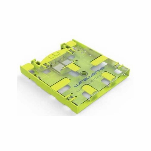 WIREWERKS MST-12B 12-FIBER MINI SPLICE YELLOW TRAY