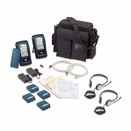 WireXpert LAN Cable Certifier Kit WX4500-FA certifies up to Cat 8 testing.