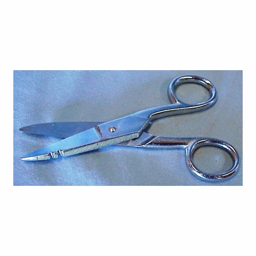 WISS 175-E5 5-1/4 inch ELECTRIC SNIPS WITH NOTCHES SERRATED ON ONE SIDE