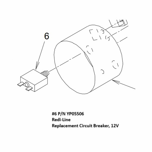 Yp05506 Replacement Circuit Breaker 12V
