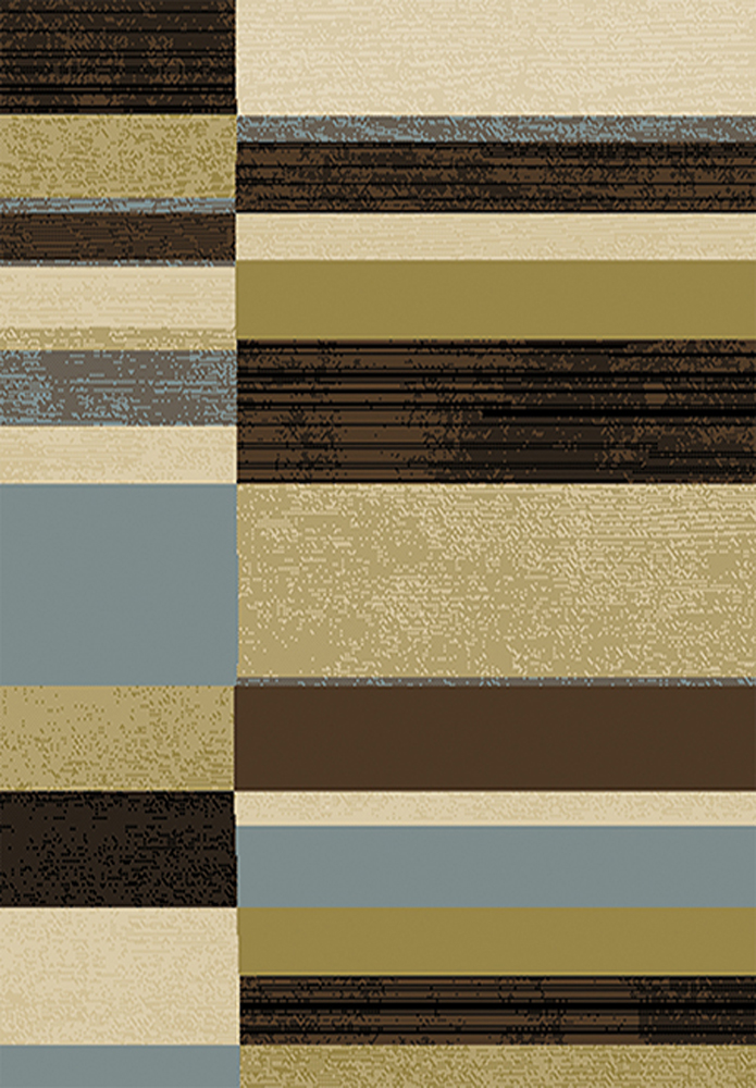 Home Dynamix Multi-Color Contemporary Blocks Shapes Area Rug Geometric 815-996