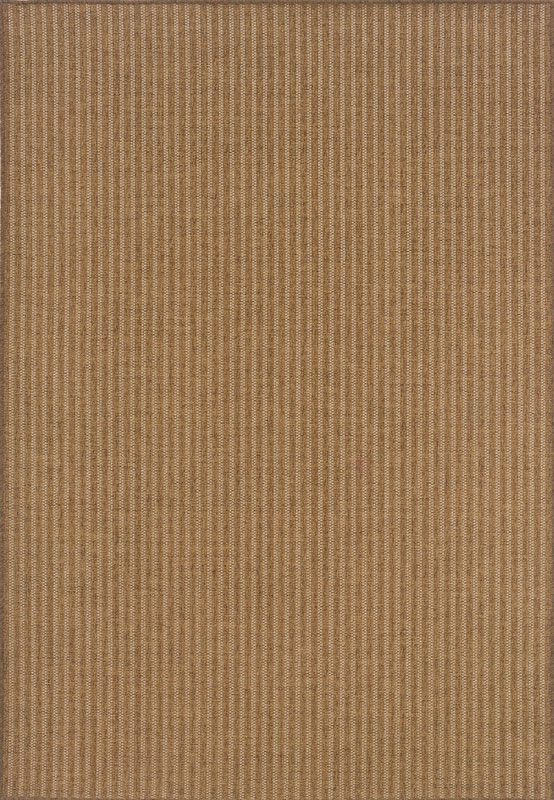 Beige Transitional Woven Outdoor Area Rug Striped 550X3 - Picture 2 of 4