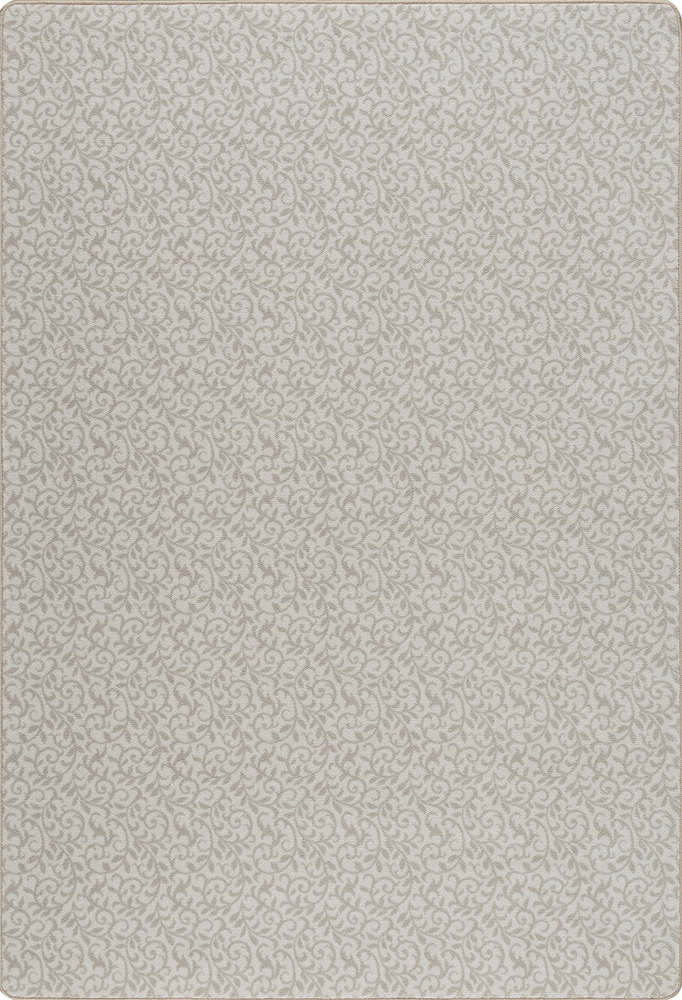 Milliken Gray Contemporary Monochrome Flat Area Rug Solid Graceful Garden Birch