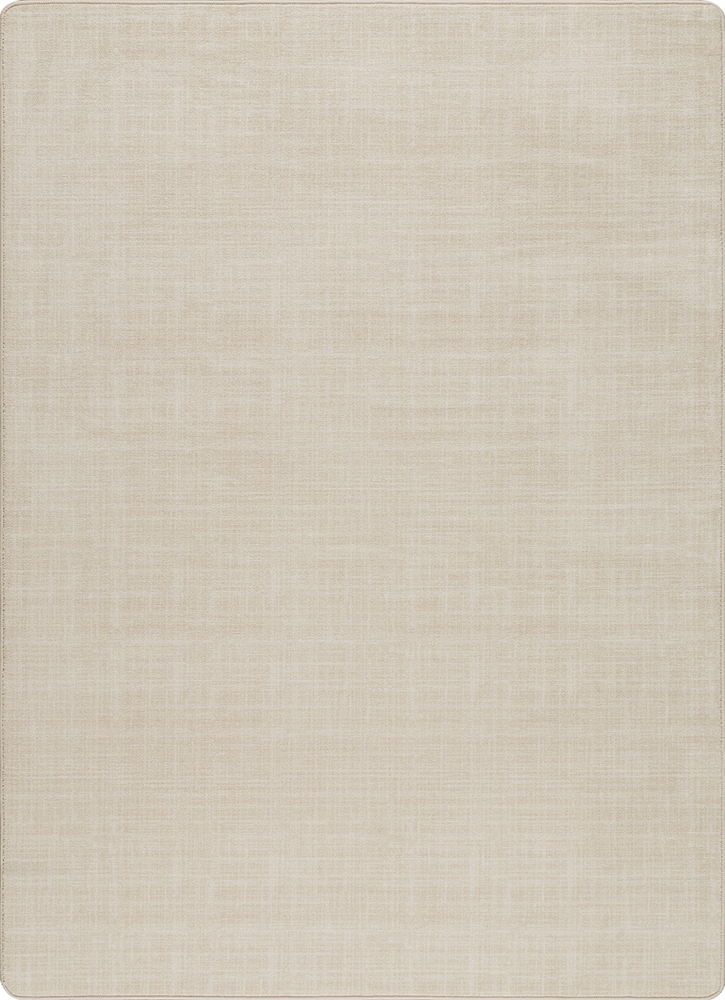 Milliken Green Contemporary Flat Crosshatch Area Rug Solid Whisper Weave Muslin - Picture 2 of 3