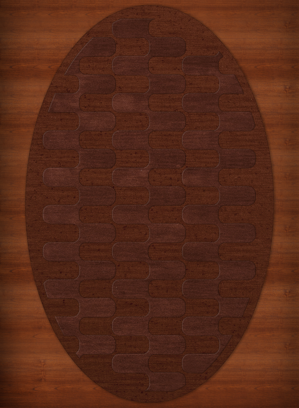 Red Grid Waves Curves Blocks Transitional Area Rug Geometric DV9 - Picture 5 of 35