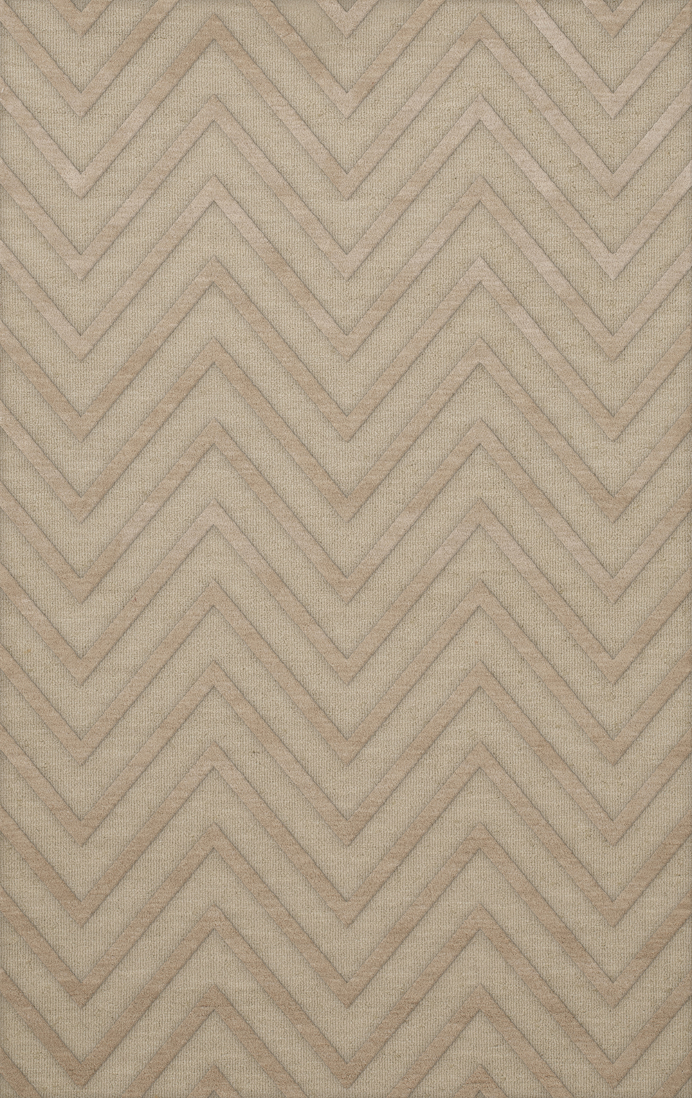 Ivory Transitional Hand Hooked Stripes Chevrons Zig Zags Area Rug Striped DV4 - Picture 5 of 35