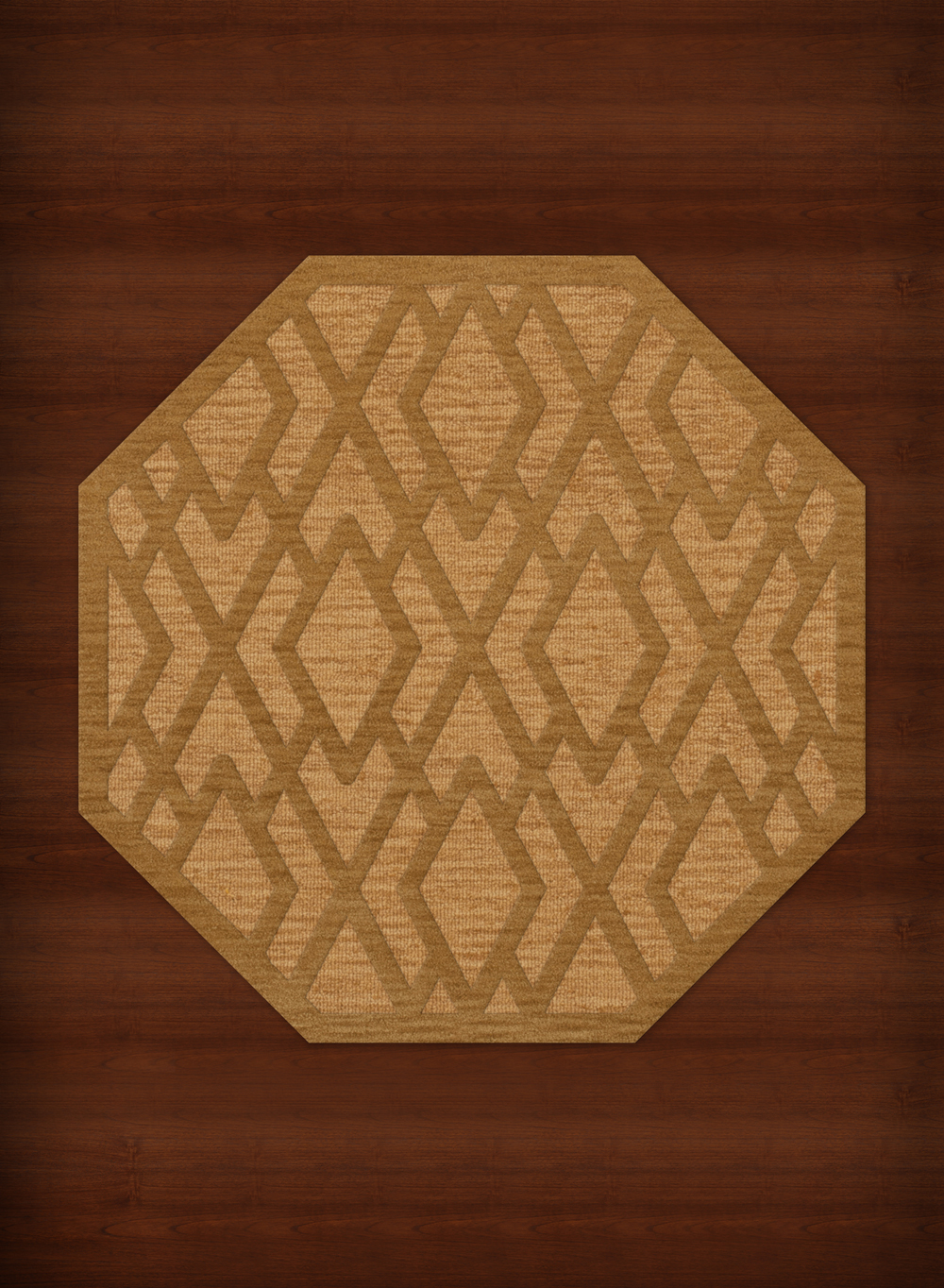 Yellow Diamond Lines Criss-Cross Bordered Transitional Area Rug Geometric DV1 - Picture 7 of 35