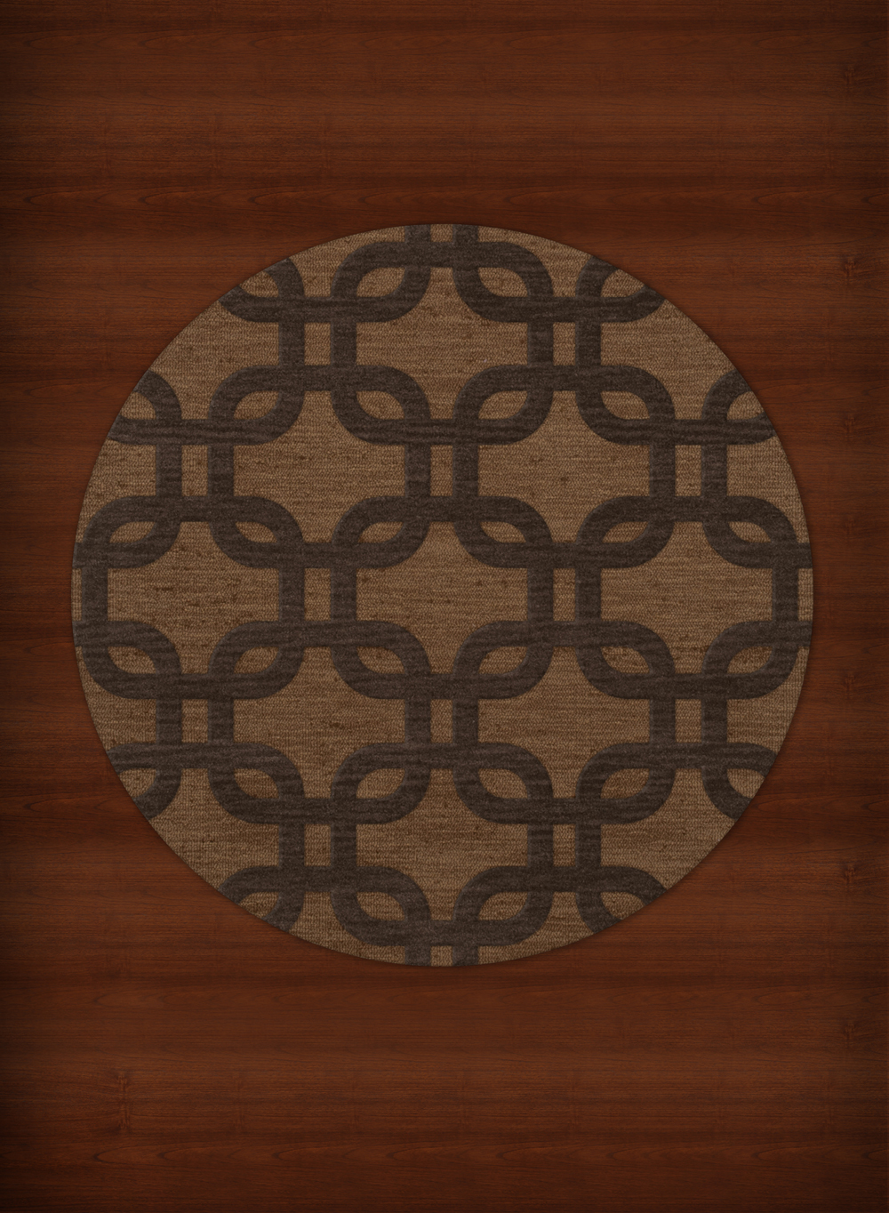 Yellow Rectangles Loops Rounded Squares Transitional Area Rug Geometric DV7 - Picture 7 of 35