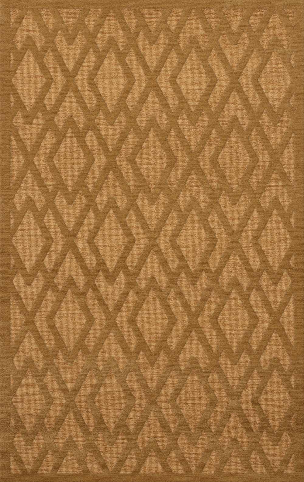 Yellow Diamond Lines Criss-Cross Bordered Transitional Area Rug Geometric DV1 - Picture 10 of 35