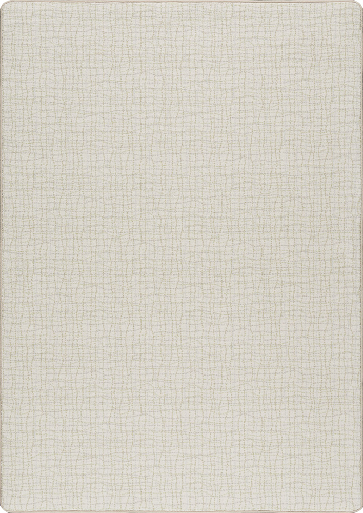 Milliken Coastal Contemporary Crosshatch Monochrome Area Rug Solid Bartack