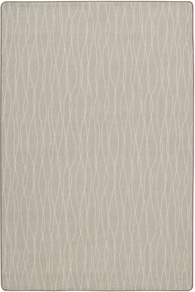Milliken Green Lines Waves Curves Contemporary Area Rug Geometric Flow II Muslin