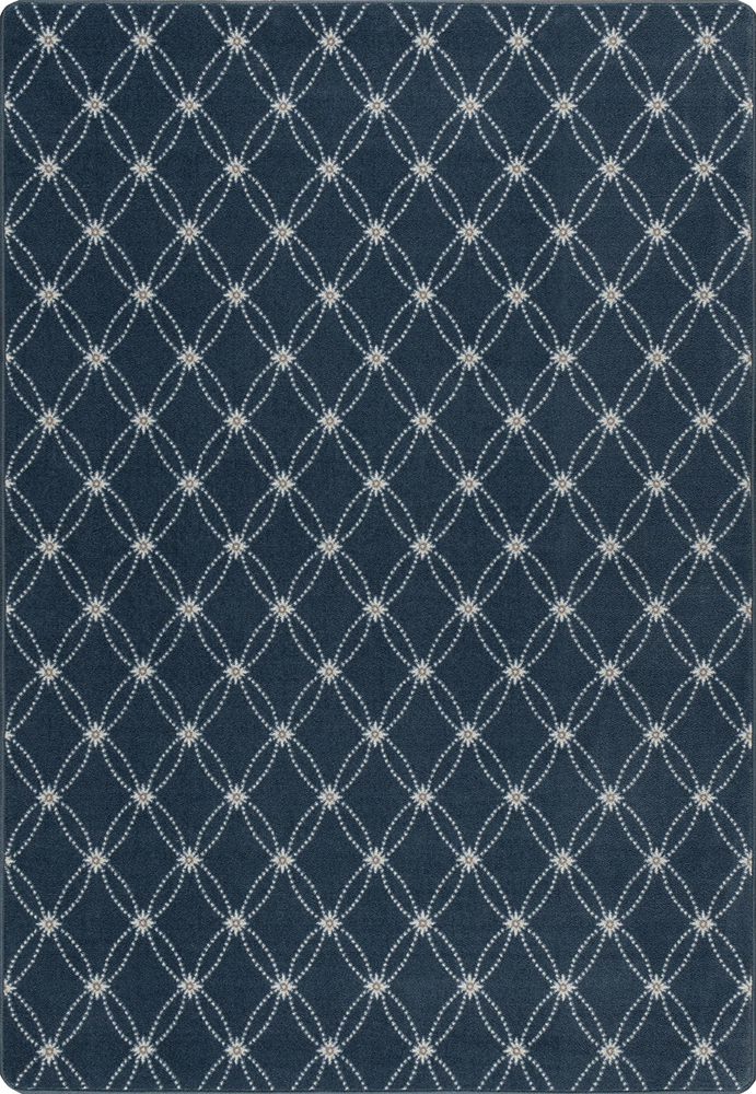 Milliken Mariner Ovals Petals Bud Contemporary Area Rug Floral Pearl Lattice