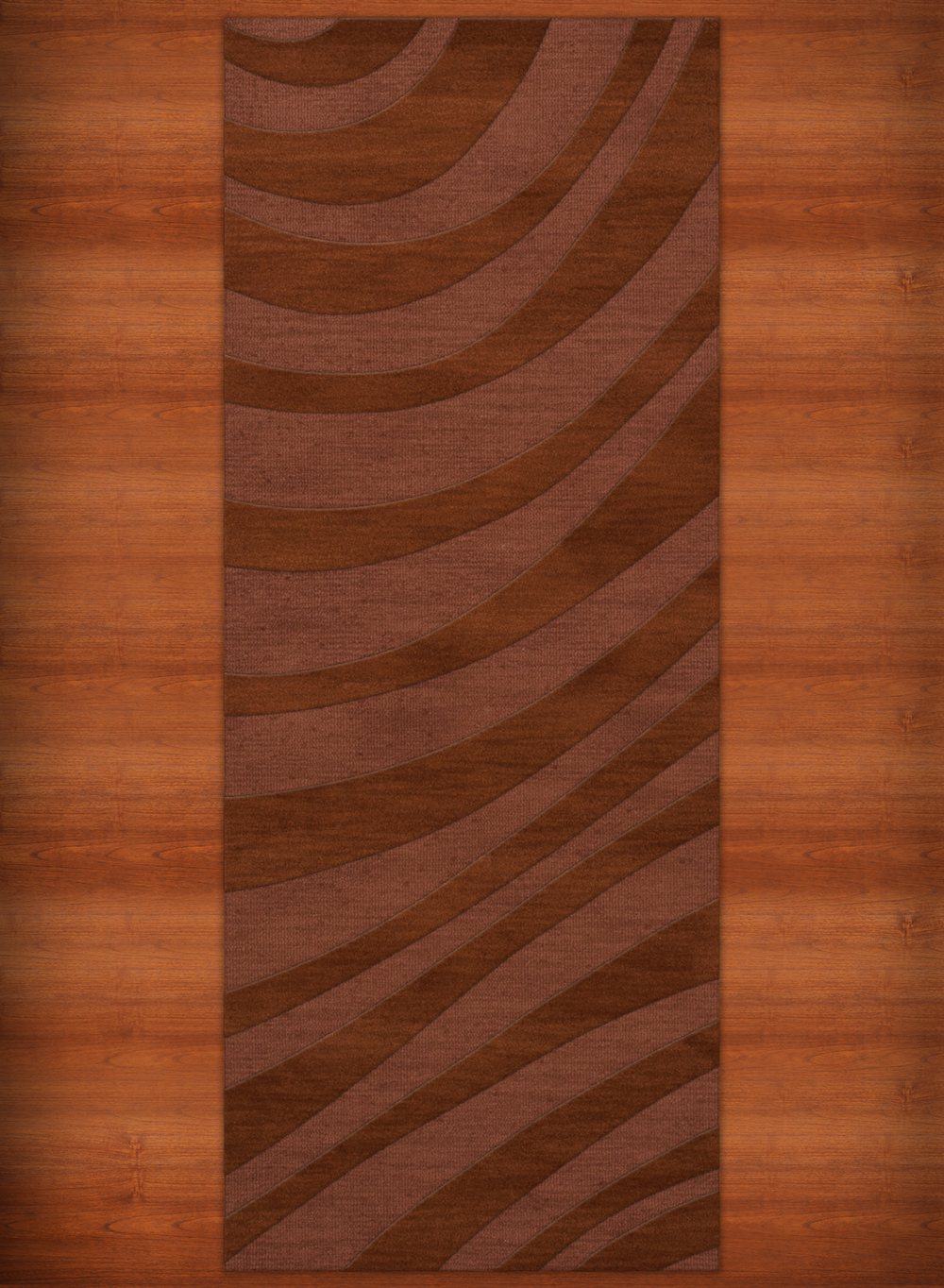 Red Waves Swirls Stripes Lines Transitional Area Rug Abstract DV12 - Picture 12 of 35