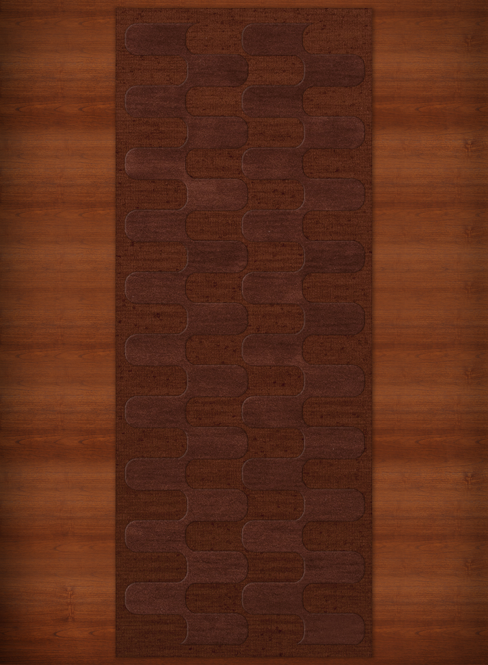 Red Grid Waves Curves Blocks Transitional Area Rug Geometric DV9 - Picture 16 of 35