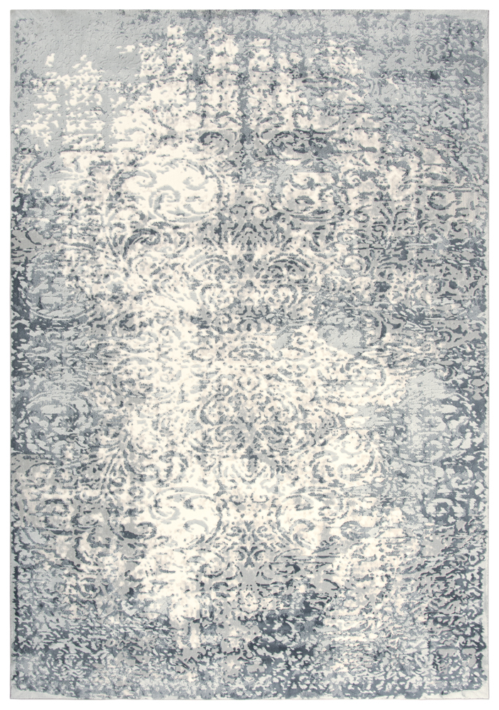 Rizzy Rugs Gray Contemporary Rings Swirls Gradient Area Rug Abstract CHS111 - Picture 5 of 20