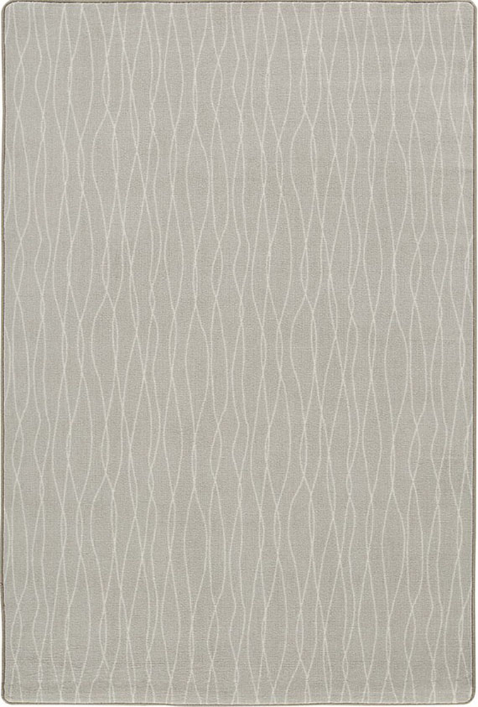 Milliken Gray Lanes Waves Rows Contemporary Area Rug Geometric Flow II Alpaca