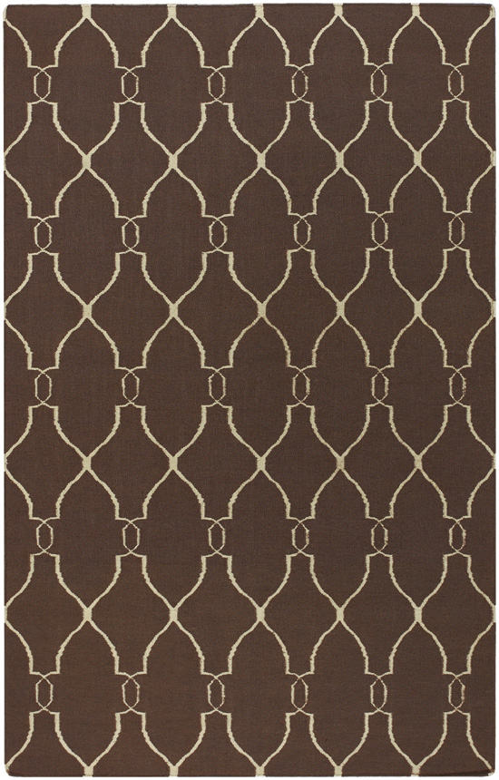 Carpet Brown Modern Area Rug All-Over FAL-1000 - Picture 6 of 8