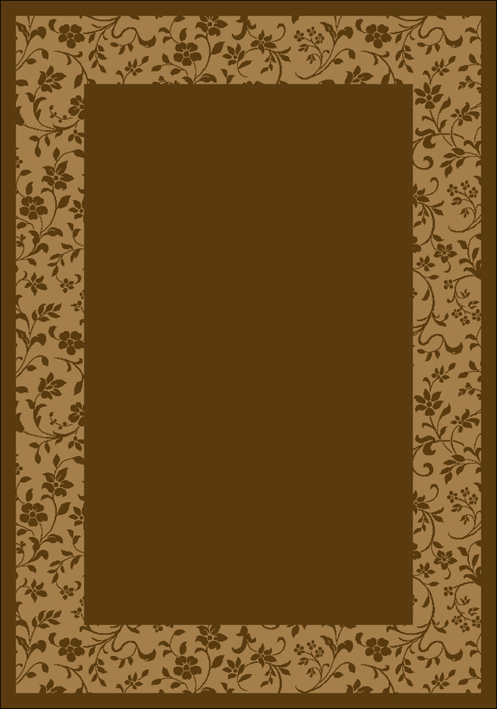Milliken Red Contemporary Flat Bordered Area Rug Solid Brocade Golden Amber