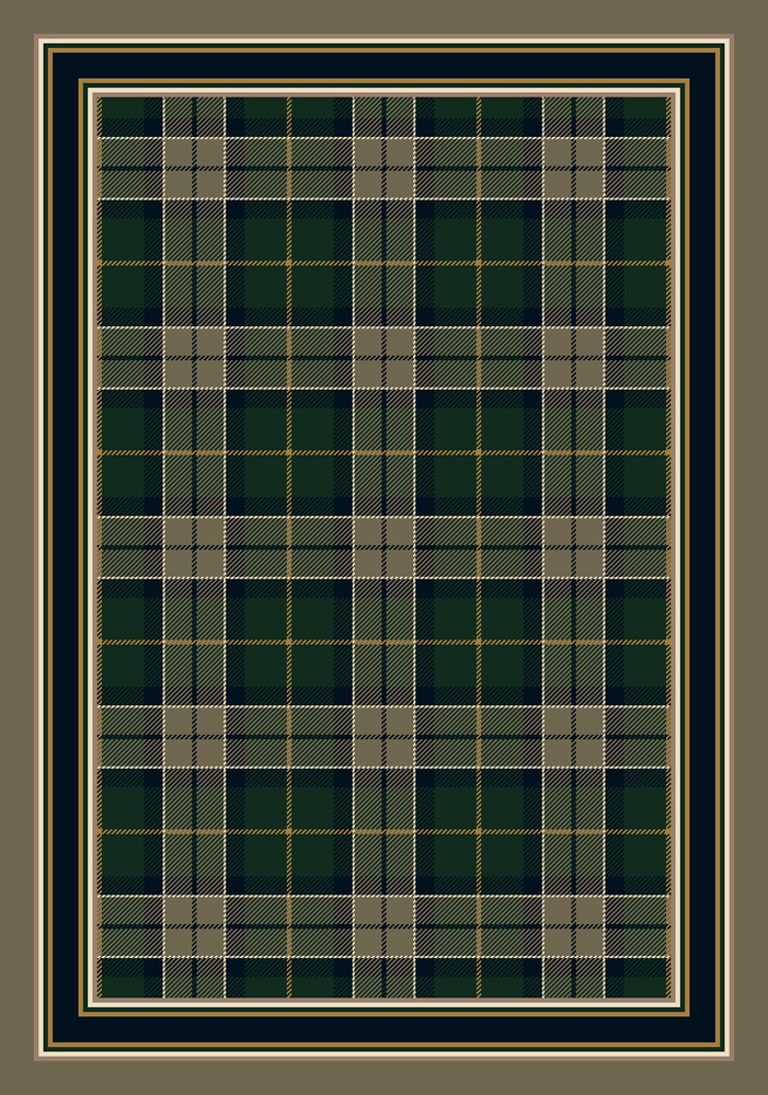 Milliken Green Transitional Casual Plaid Geometric Magee Tartan Sage - Picture 5 of 9