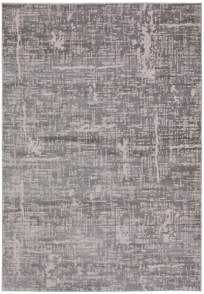 3x5 Dalyn Gray Scratches Etched Worn Abstract Door Mat CC5 - Aprx 3' 3" x 5' 1" - Picture 5 of 6