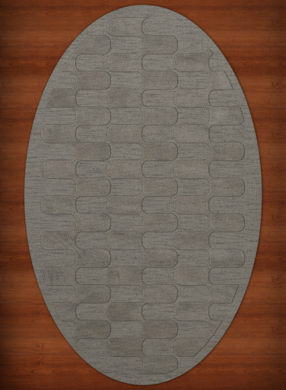Gray Grid Waves Curves Blocks Transitional Area Rug Geometric DV9 - Picture 19 of 35