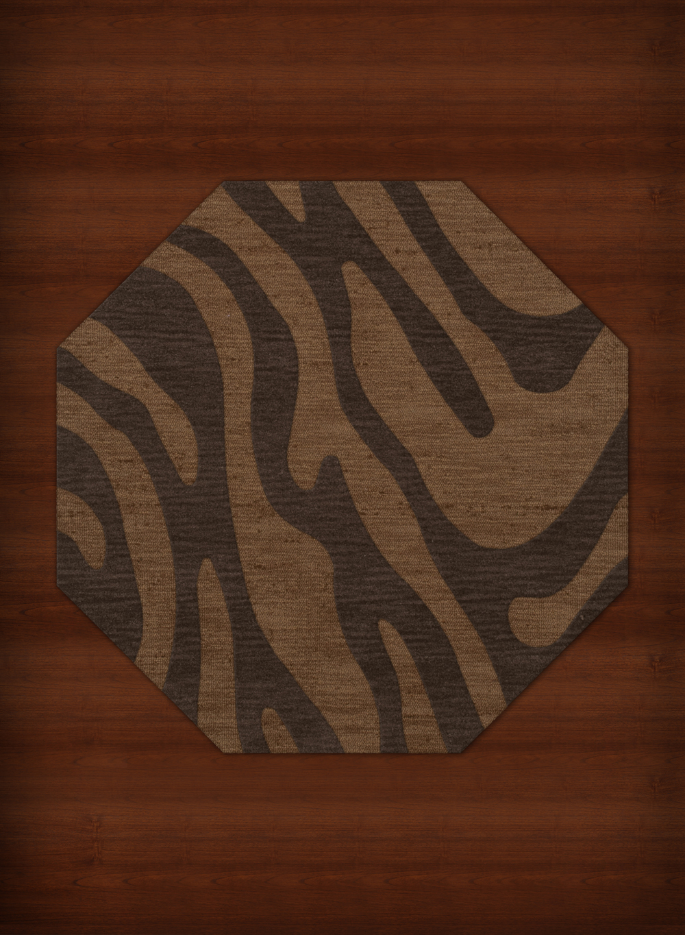 Yellow Swirls Lines Stripes Transitional Area Rug Animal Print DV2 - Picture 21 of 35