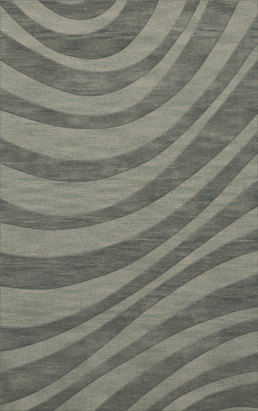 Blue Waves Swirls Stripes Lines Transitional Area Rug Abstract DV12 - Picture 24 of 35