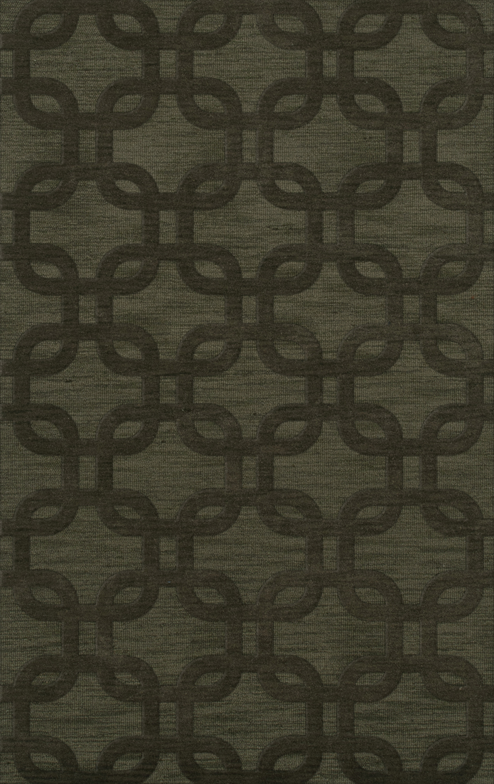 Green Rectangles Loops Rounded Squares Transitional Area Rug Geometric DV7 - Picture 28 of 35