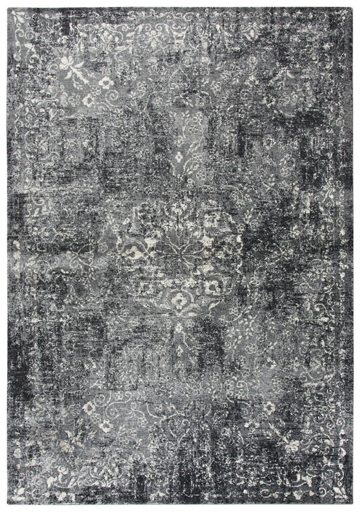 Rizzy Rugs Gray Transitional Casual Faded Distressed Area Rug Floral PN6971 - Picture 15 of 16