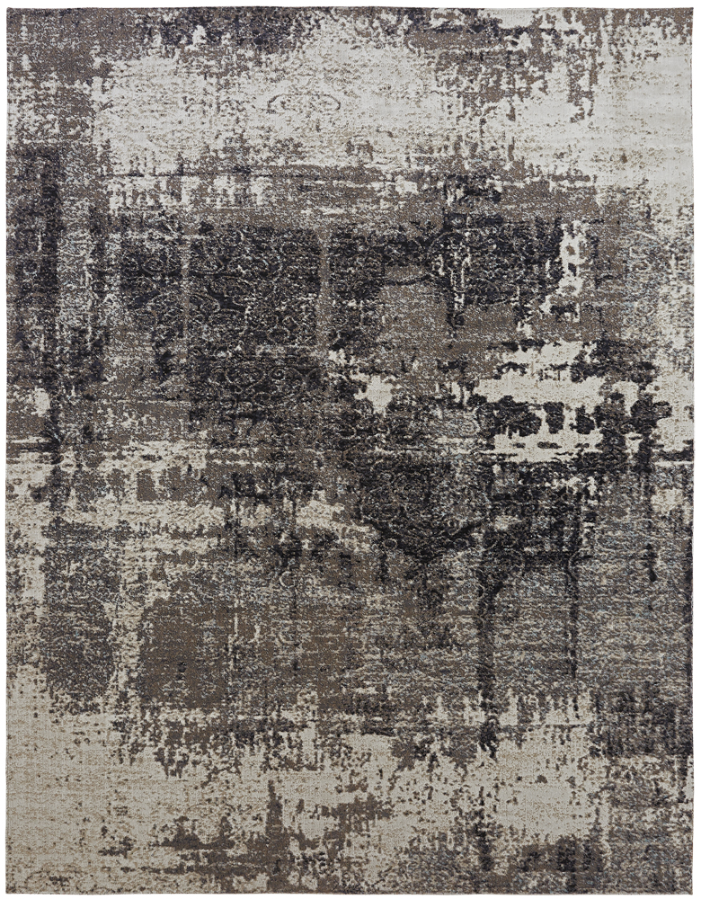 Kalaty Modena Area Rug MO-354 Granite Grey Scratched Shaded