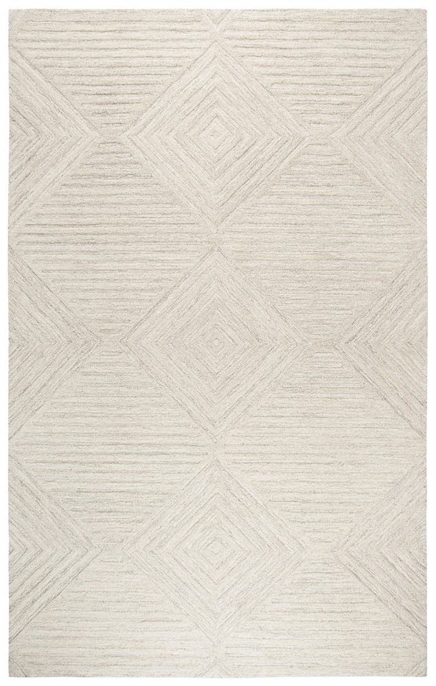 Rizzy Rugs Brown Rows Lines Tufted Wool Contemporary Area Rug Geometric ID917A - Picture 9 of 10