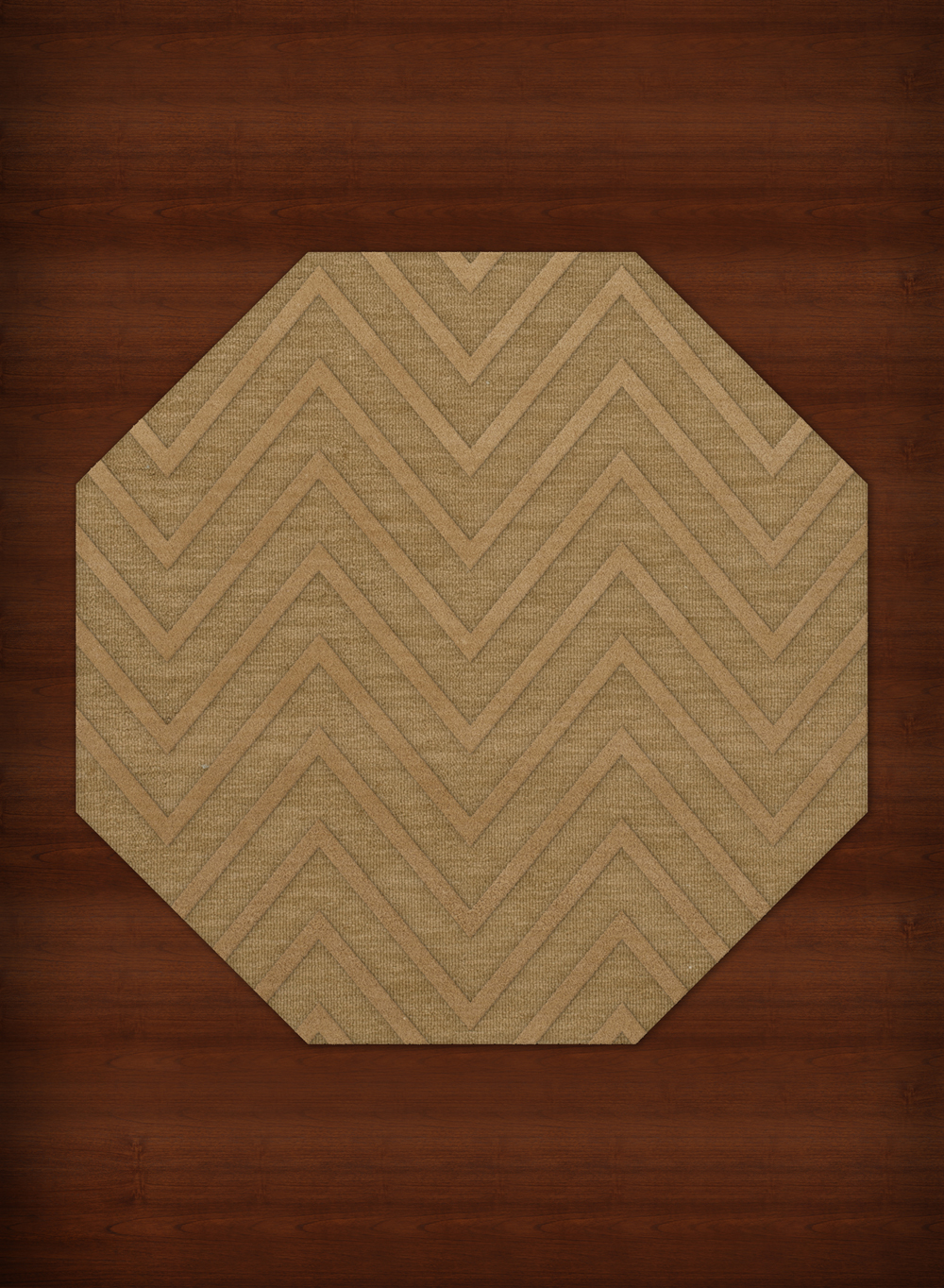 Yellow Transitional Hand Hooked Stripes Chevrons Zig Zags Area Rug Striped DV4 - Picture 32 of 35
