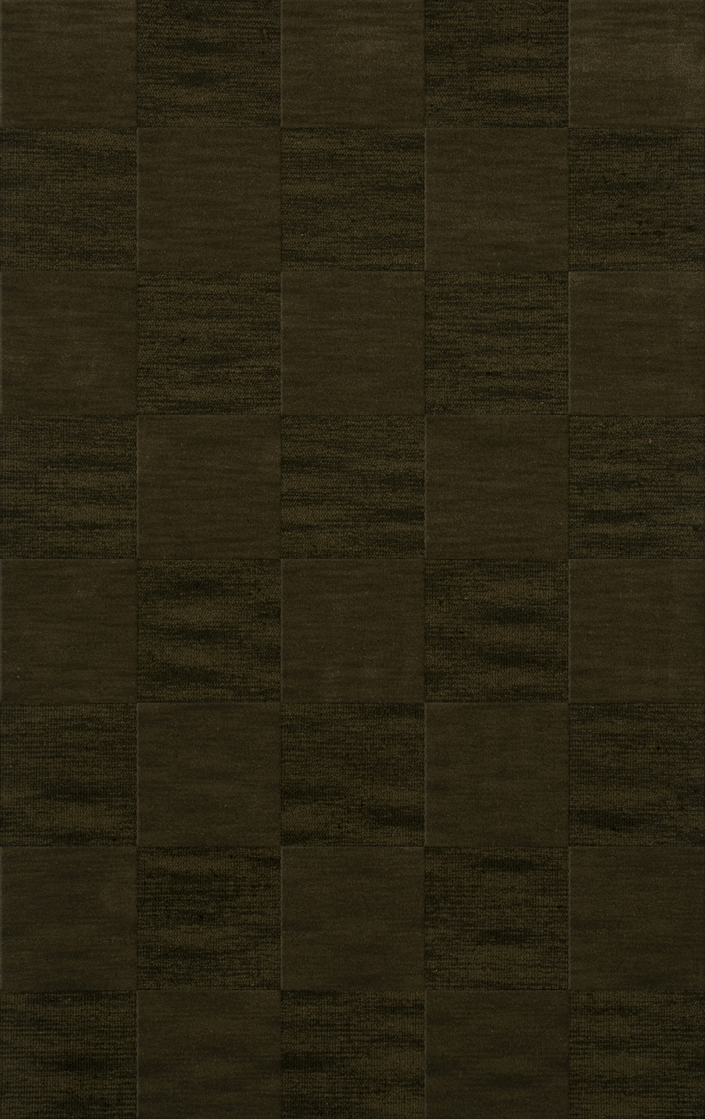 Green Transitional Hand Hooked Checkered Squares Grid Area Rug Checked DV15 - Picture 34 of 35