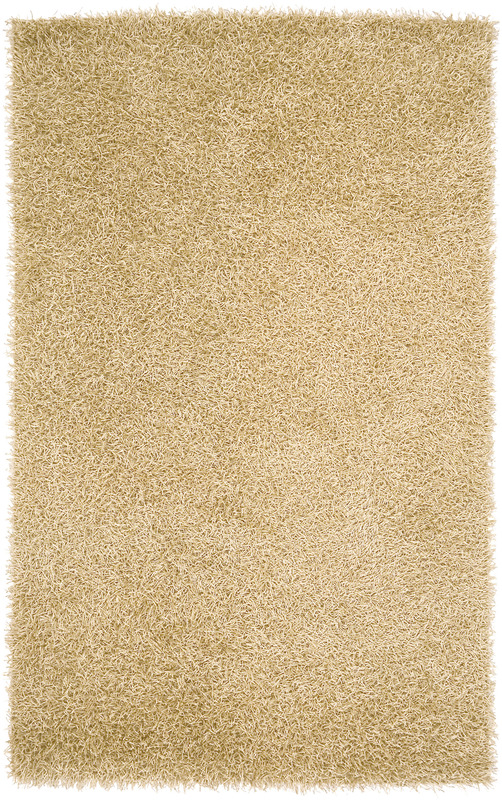 Surya Beige Shag/Flokati Area Rug Solid VIV-800 - Picture 6 of 6